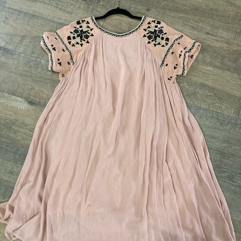 Onelovedbabe embroidered midi dress